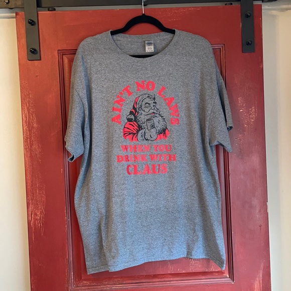 Ain’t no Laws when you drink with claus shirt - Picture 2 of 3